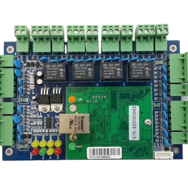 
TCP/IP Interface Access Controller Board for 4 Doors 