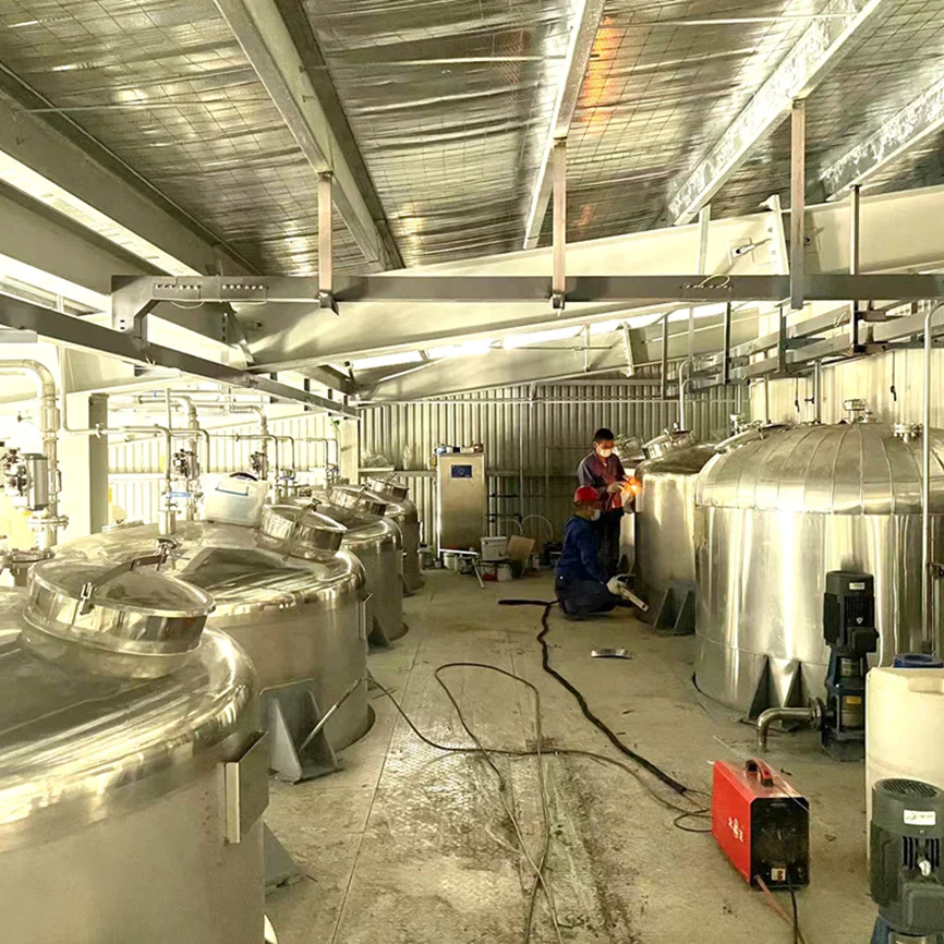 Factory Outlet Liquid Detergent Compounding And Packaging Line With Consultation Design Supply Installation Debugging Training