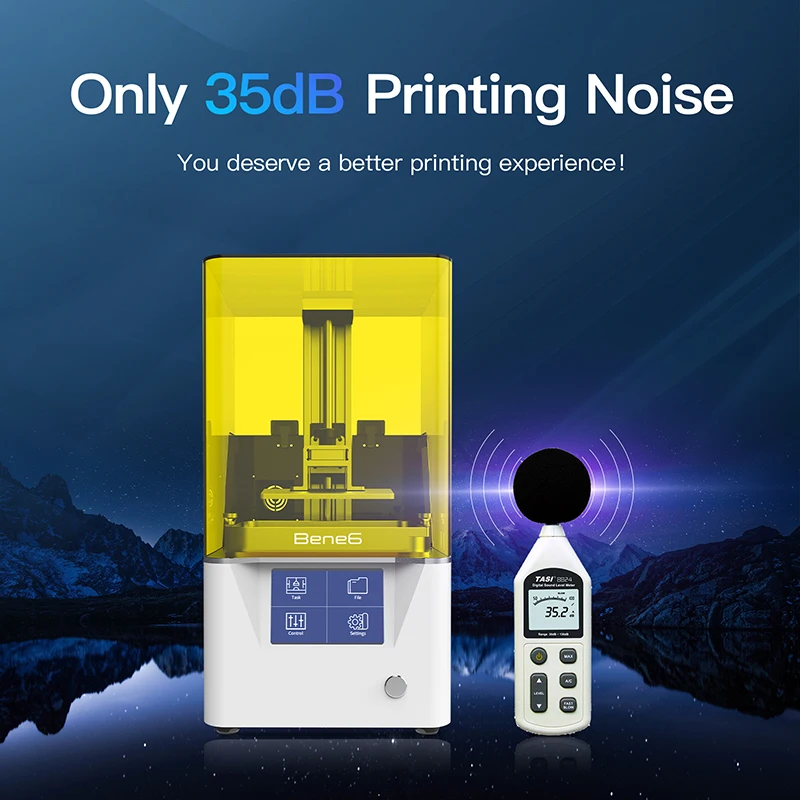 NOVA3D bene6 4K Resin wax 3d printer for gold modeling jewelry wax casting jewelry 3d printer machine