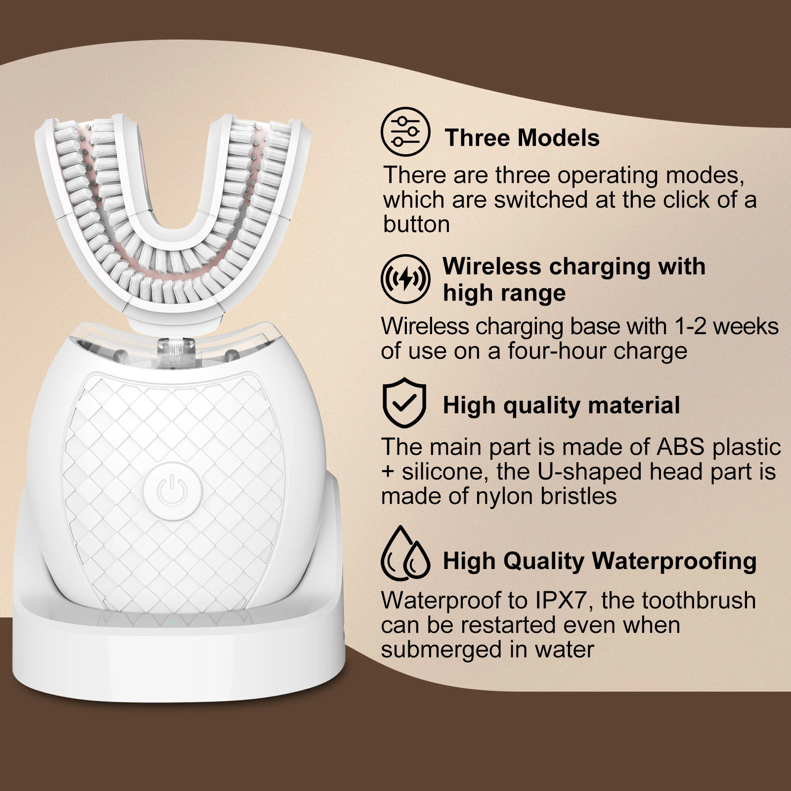 2023 Новое поступление 360 щетина зубная щетка оптовая продажа электрическая с щетиной