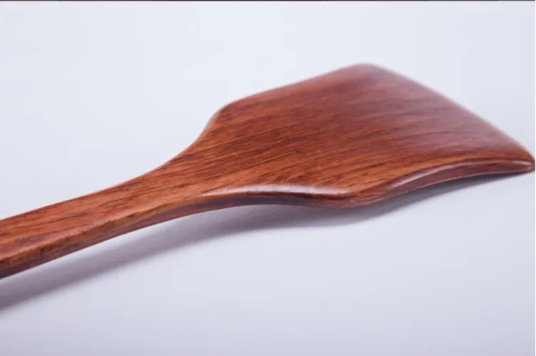 Wood Cutlery Utensil Eco Friendly Teak Wooden Spatula For Cooking