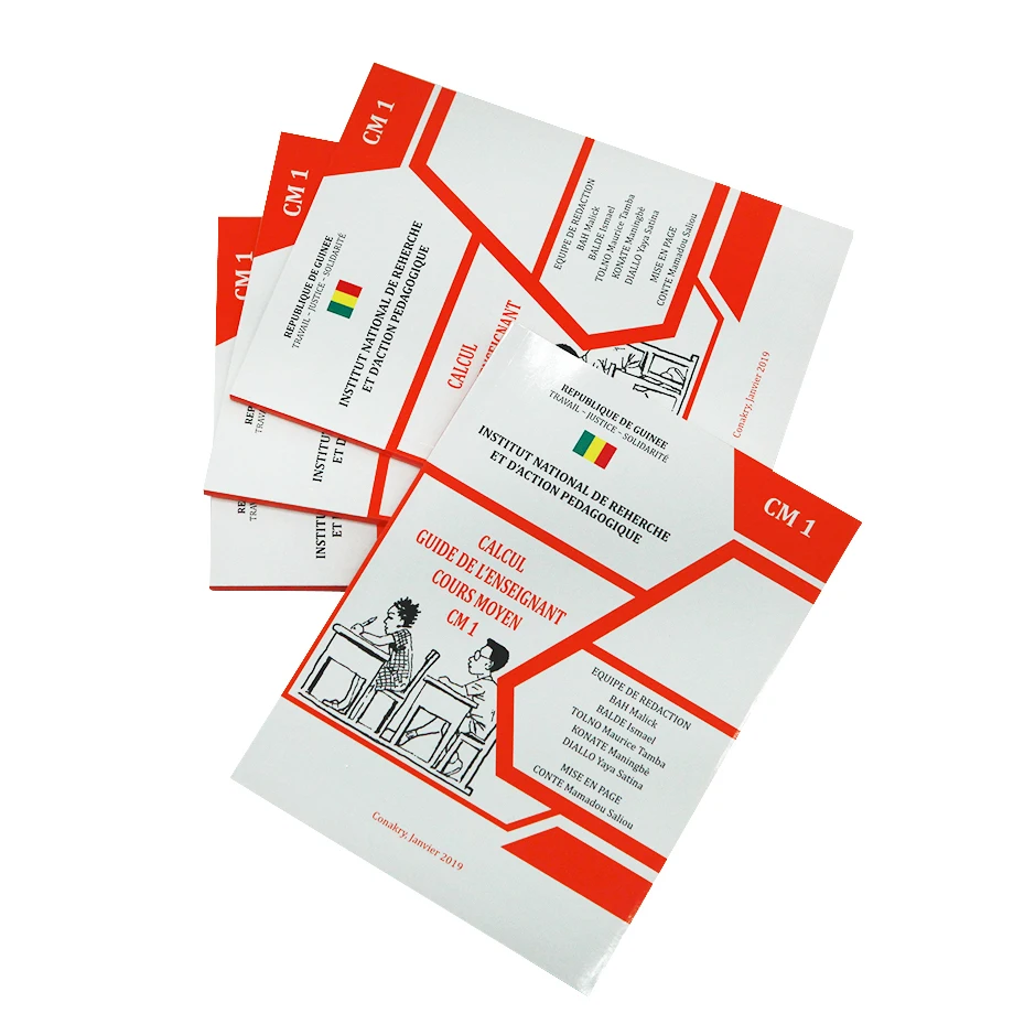 Wholesale Custom Offset Print Softcover Perfect Binding Textbook Printing