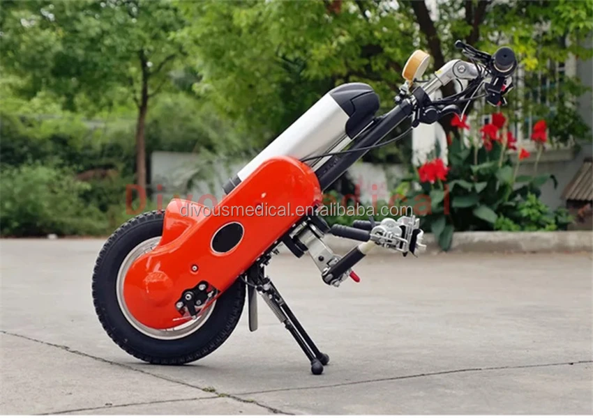 36V 400W high quality lithium battery electric drive front for sports /manual wheelchair attachment electric handbike handcycle