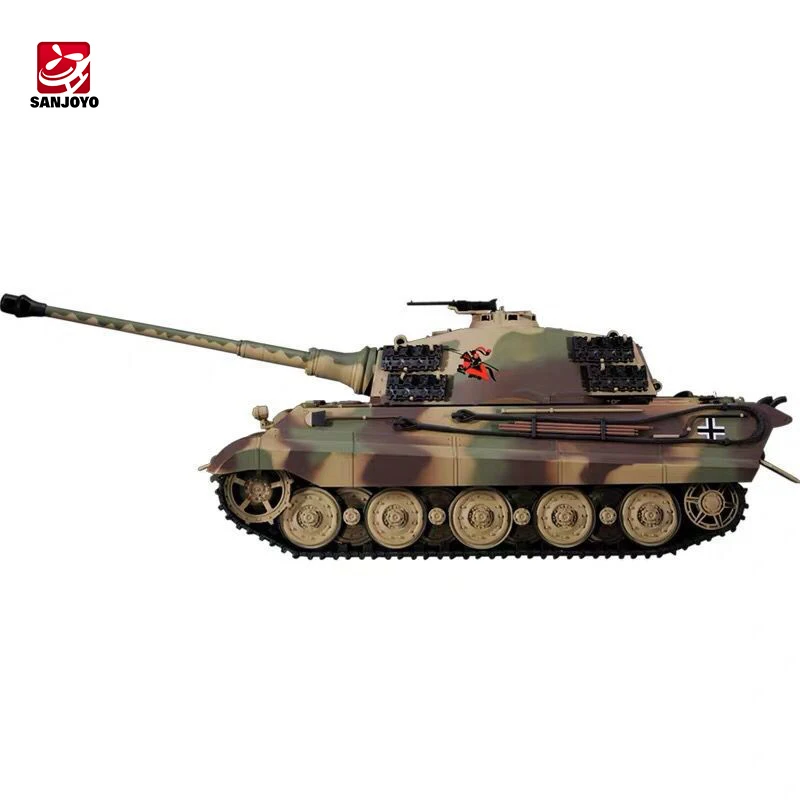 SJY-3888A 1/16 - German Tiger King (Henschel) Heavy Remote Control Tank 2.4G Remote Control Model