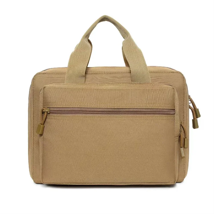 Tactical Double Scoped Case Hunting Molle Magazines Padding Compartment Multiple Pockets Laptop Dual Gun Range Bag