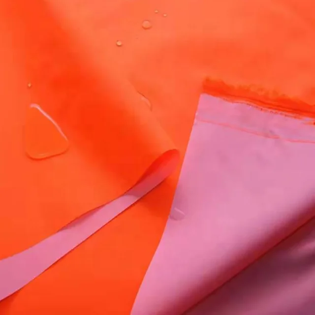 150D PU Coated WR Fluorescence Oxford Fabric for Tent Material