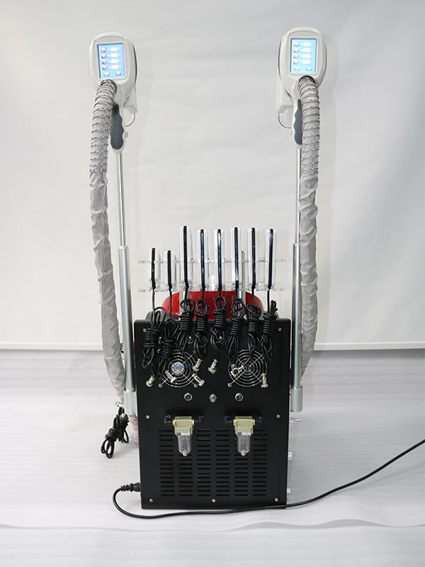 high quality  freezing cryo fat cryolipolysis machine  with 2 cryo handles +40k+RF+lipolaser