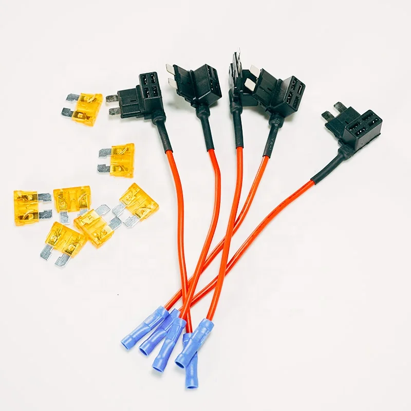 Оптовая продажа с завода предохранитель 16AWG 150 мм мини-плавким предохранителем 32 в 20 А