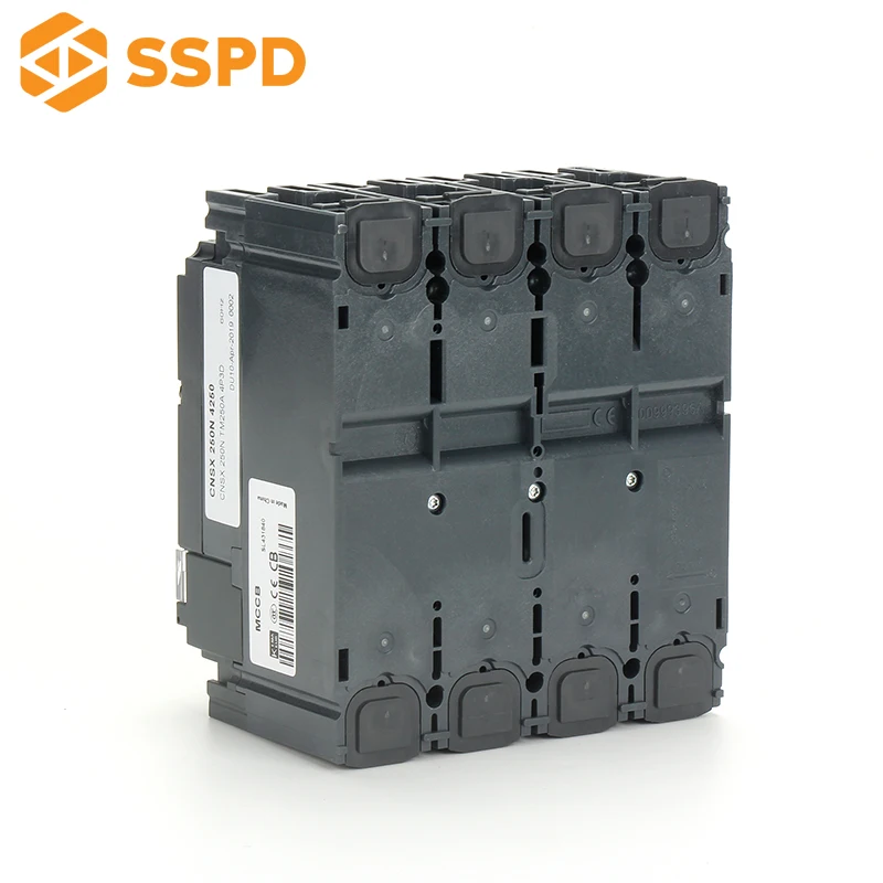 Hot sale! Industrial DC MCCB 250A 4P high quality  Moulded Case Circuit Breaker NSX series lower price