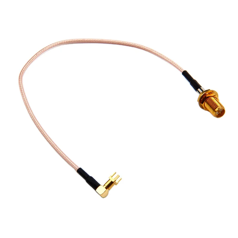 Hot sales RG316/U cable sma female to mcx r/a  PCB pigtail RF jumper cable