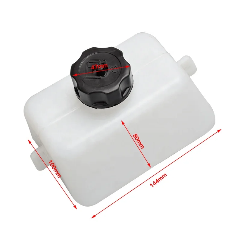 HIAORS Dirt Bike Gas Fuel Petrol Tank for 2 Stroke 43cc 45cc 47cc 49cc Quad Pocket Mini Bike ATV Scooter