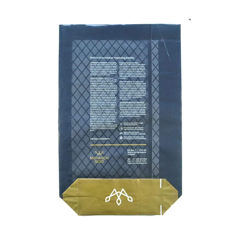 
25kg PPP Woven Bag for Seed Packaging 