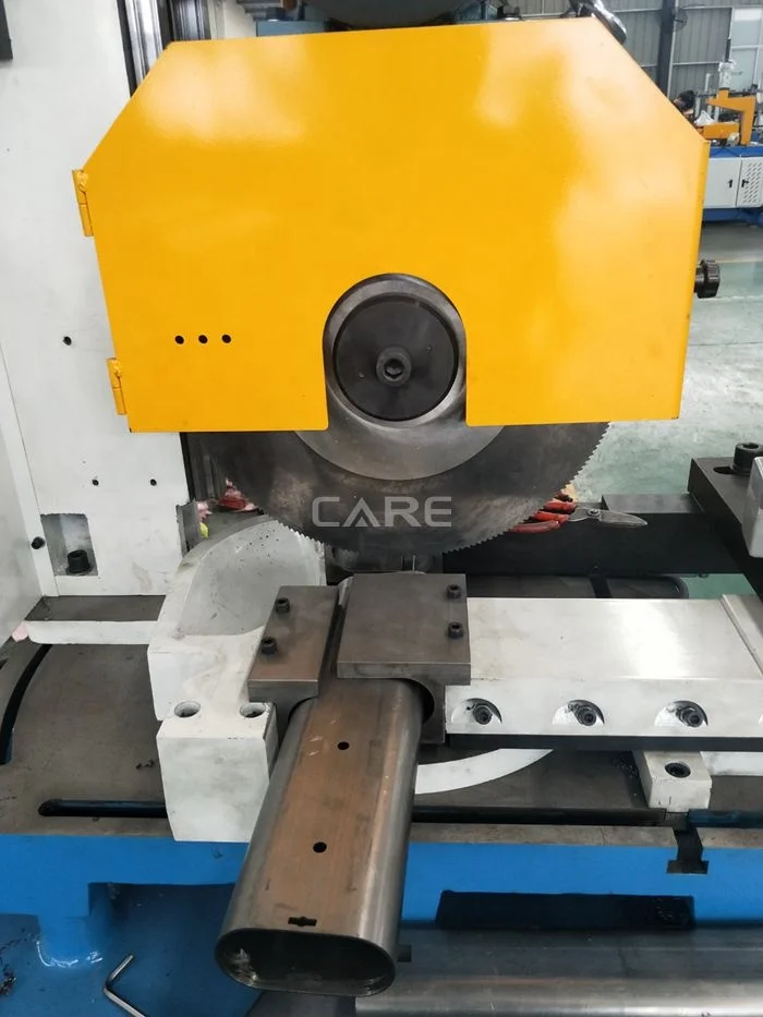 MC-425 Hydraulic heavy wall circular sawing machine discs metal cutting machines for pipe tube