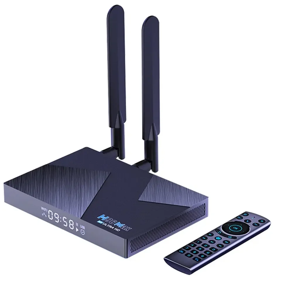 Newest Android 12 TV Box H96 MAX V58 Rockchip RK3588 Octa Core 8GB 64GB 1000M Ethernet WIFI6 5G 8K Media Player Set Top Box
