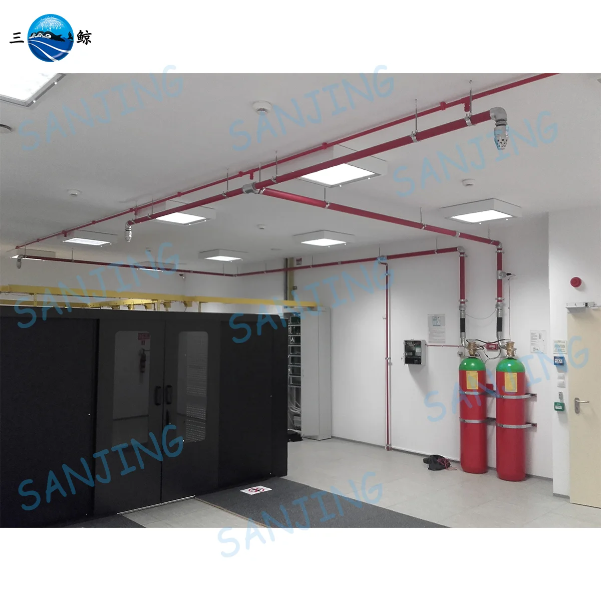 1000KG Gas Extinguishing Agent FM200 Cylinder FM200 Refilling Gas