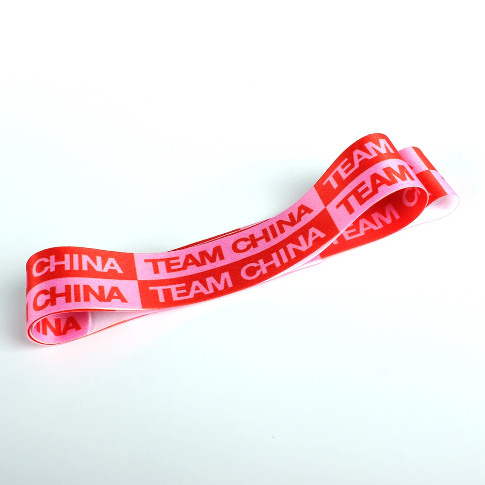 Good Price Polyester Tape Textile Accessories Printed Elastic Polyester Webbing Gift Wrap Webbing Strap