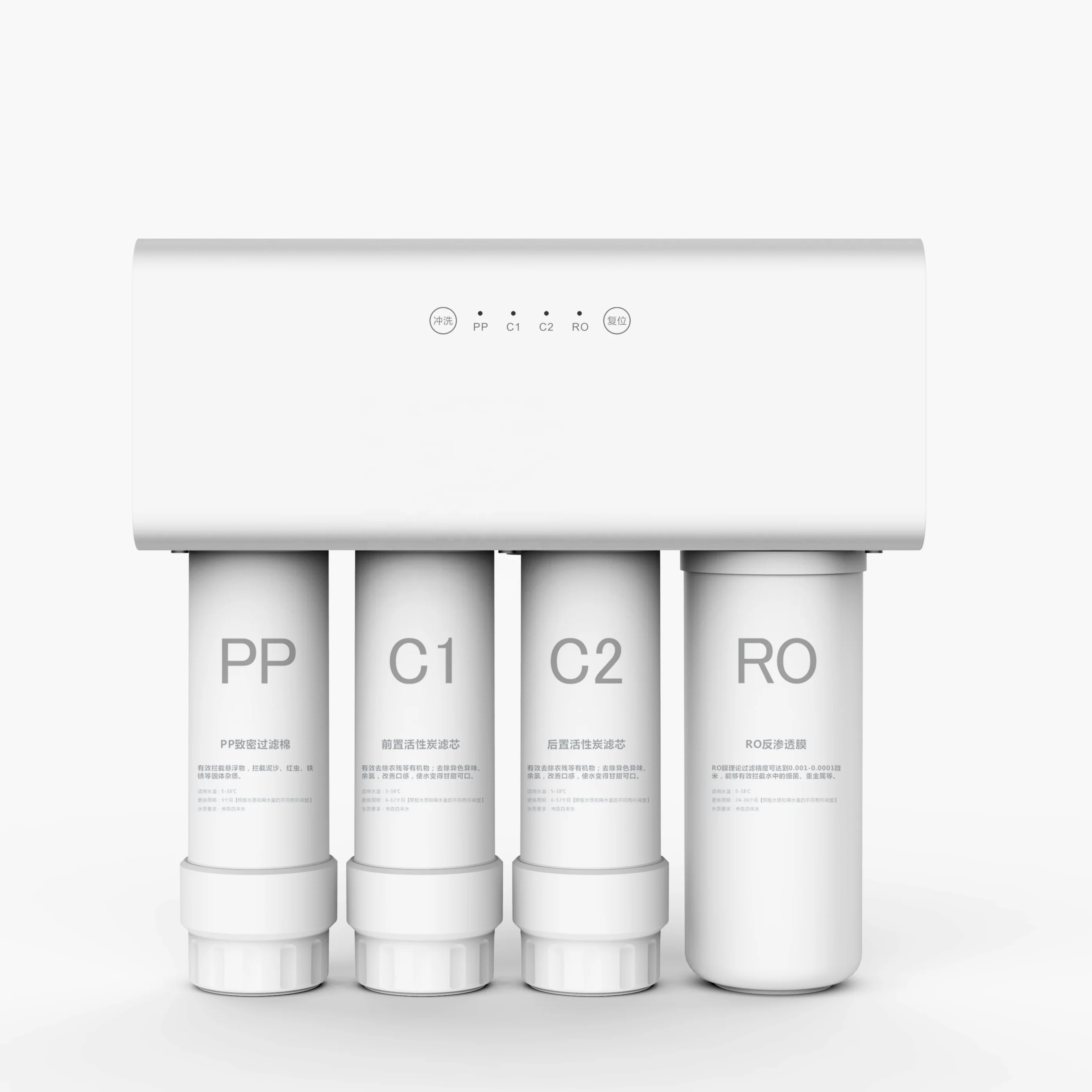 400 Gpd Reverse Osmosis System, High Flow Home Ro Water Purifier, Domestic Reverse Osmosis Water Purifier