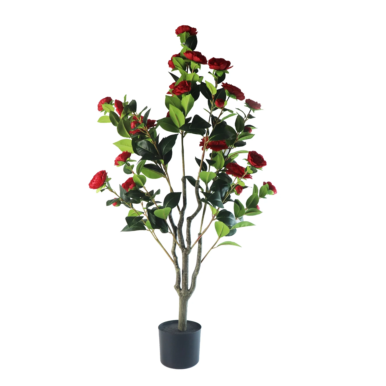 Artificial Flower Meeting Home Room Hotel Simulation Camellia Sinensis Flower Plant