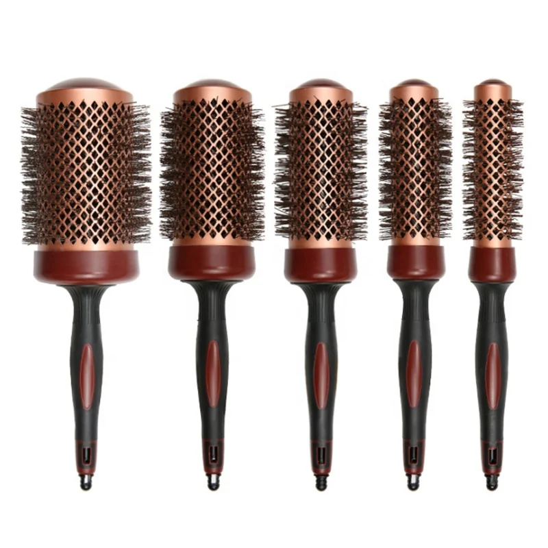 China factory professional round ceramic hair brush