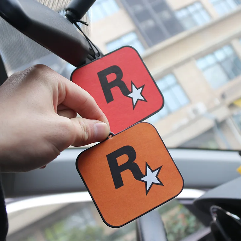 Custom Logo Long Lasting Scent Paper Customized Promotional Hanging Paper Perfume Air Fragrance Air Freshener