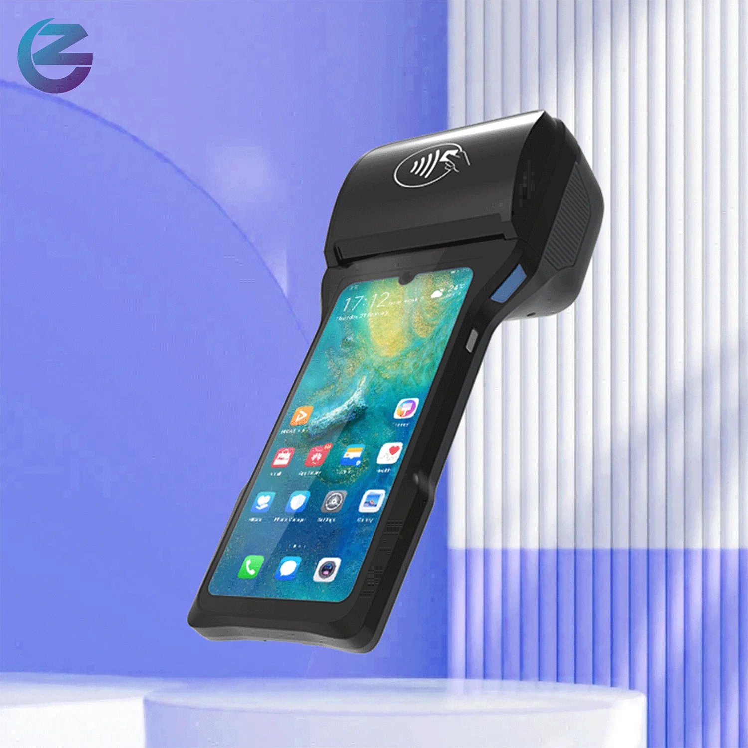 Новый продукт Z93 Mini Pos-системы с термопринтером 80 мм NFC-картой сканер штрих-кодов отпечатков пальцев
