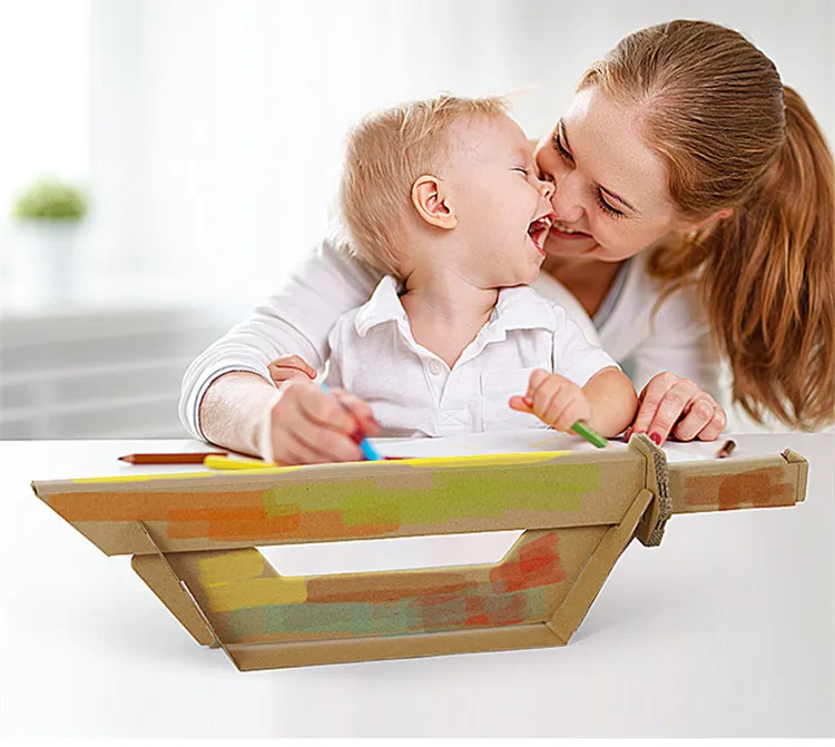 Cosplay Graffiti Cardboard Corrugated Paper creative handmade toy sword Warrior Knife toys for kids