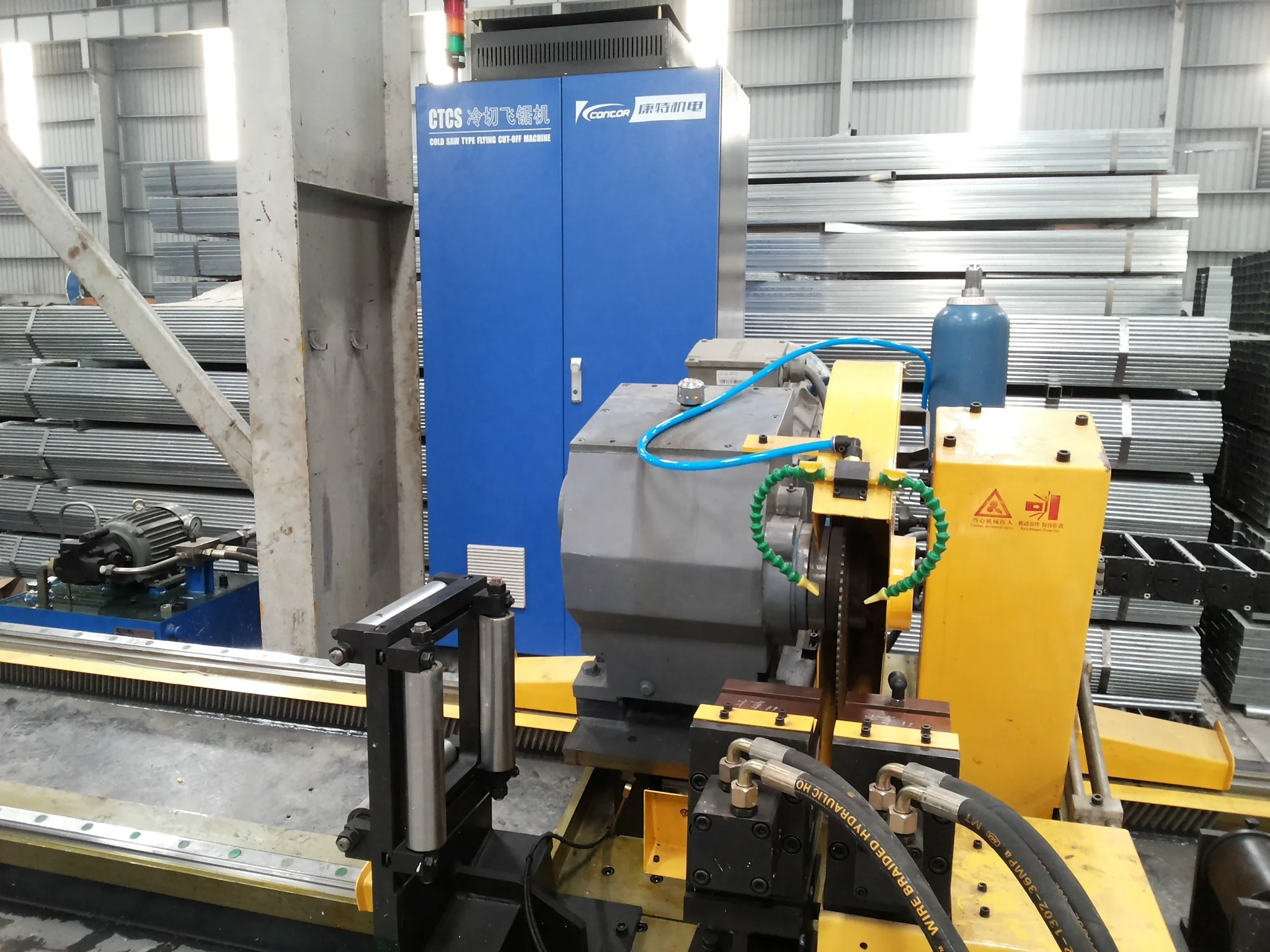 cold saw blade for cut metal CNC Pipe Machine Metal Steel Production Line carbon steel pipe make machine tube mill