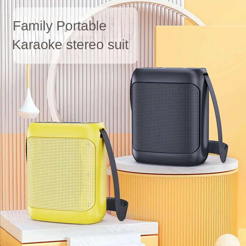 SU.YOSD  YS220 10W Dual UHF Wireless Mic Chinese Factory Active 4 Inch Karaoke Wireless Karaoke Dj Speaker Sound Box