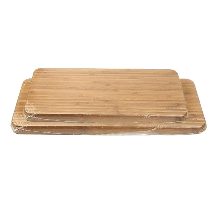 Kitchen Custom logo Large Organic Bamboo Cutting Board Set Of 3 Compartment Chop Board