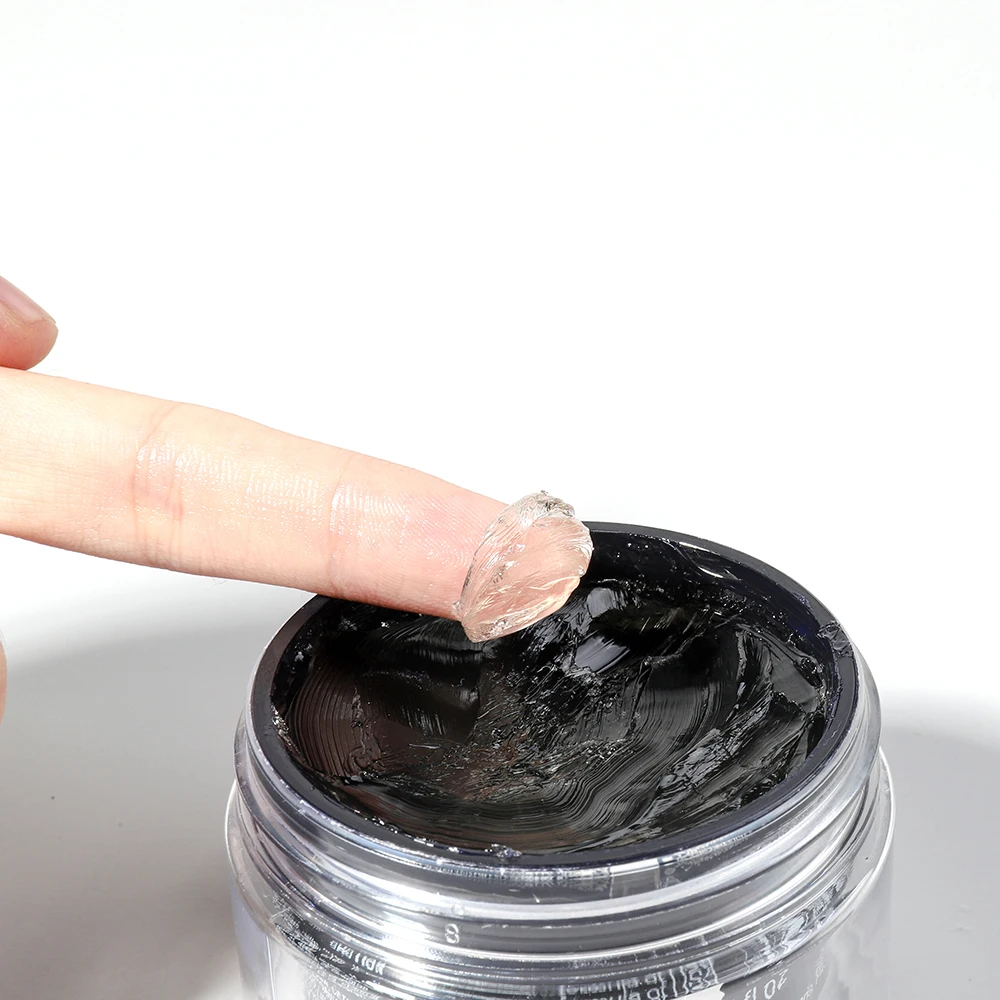 Customized Private Label Edge Control Strong Hold Hair Styling Wax Hair Pomade 80G