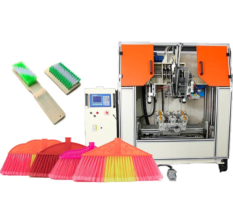 Disk Brush Production Line Cultivation Plastic Brooms Cnc Custom Design Carpet Tufting Machine Price