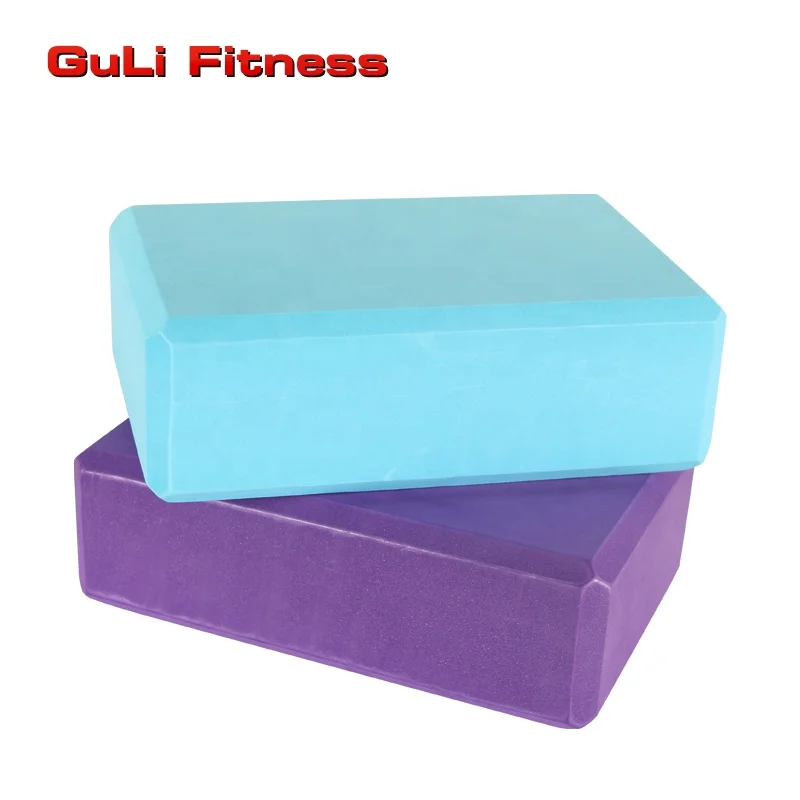 Wholesale Custom Logo EVA Yoga Block Gym Pilates Fitness High Density Foam 3x6x9