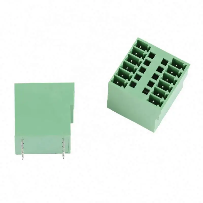 PA66 UL94V-0 frame plug-in terminal block brass modular 350/381MM Pitch terminal block