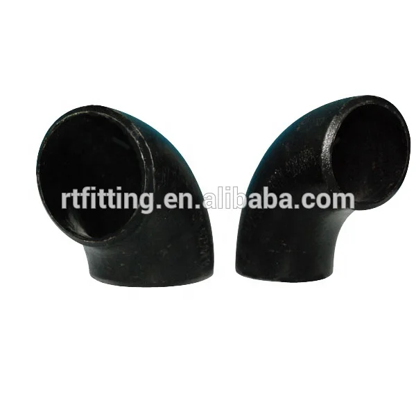 90 Degree Carbon Steel Pipe Fitting ASME B16.9 ASTM A234  Q235 Seamless Elbow SCH 40 STD Butt Welded