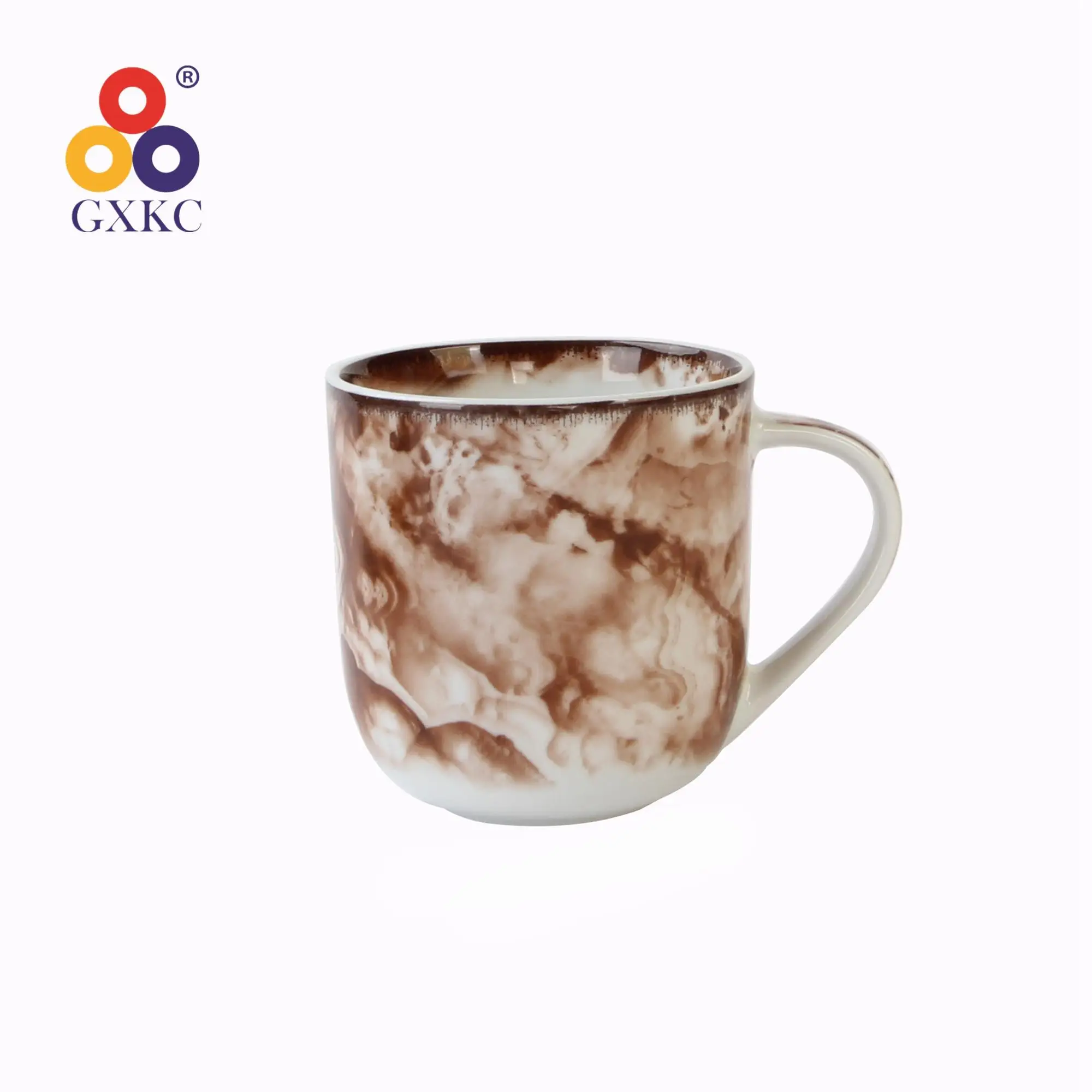 Factory Direct  New Bone China Ceramic Dinnerware Dinning Plate Bowl Mug Marbling Dinner Set Fine Porcelain