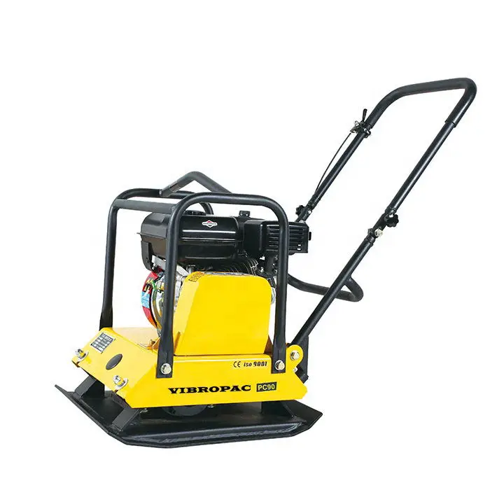 China Manufacturer Customized Long Lifetime Gasoline Plate Compactor Machines Single-way Portable Folding Handle Rammer
