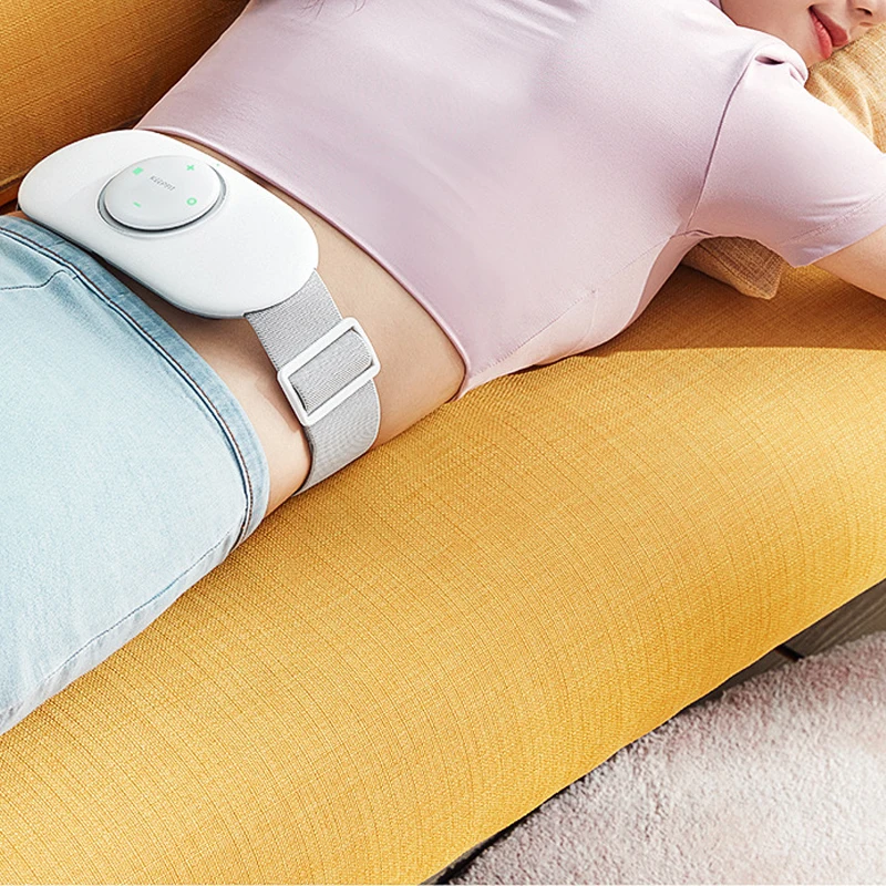 Vibrating Warm Palace Belt Electric Heated Waist Belt Warm Therapy Pain Relief Heat Uterus USB Portable Warm Palace Belt
