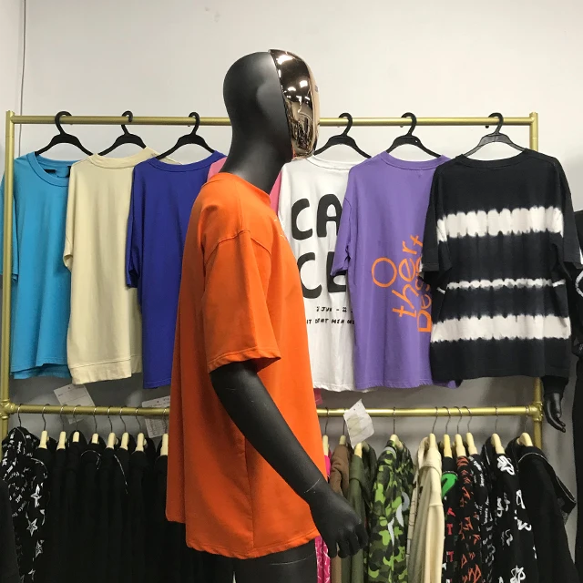 High Quality 240gsm 100% Cotton streetwear Custom logo Heavyweight Unisex oversized T-shirt