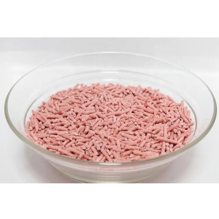 Clumping Tofu Cat Litter Peach Flavor Tofu Cat Litter 2mm