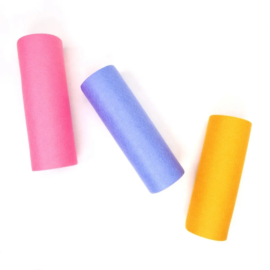 Super Hygroscopic Polyester Viscose Needled Non-Woven Felt Rolls for Cleaning Wet Rags in the Kitchen