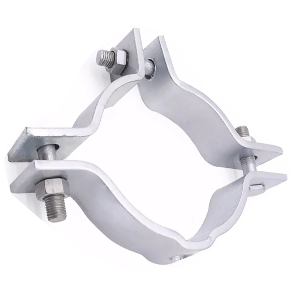 
Hot dip galvanized pole clamp CA type pole bracket with bolts and nuts 