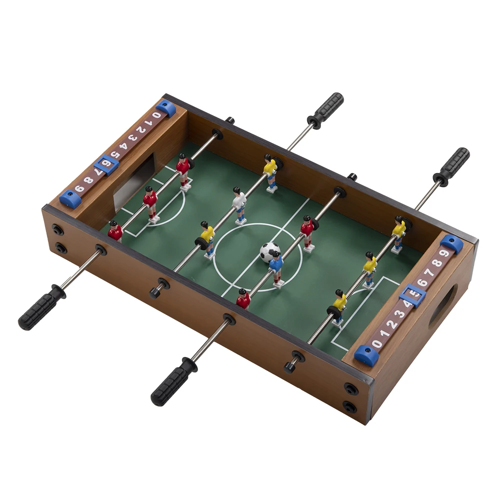 Indoor Family Game Two-Player Table Football Four-Pole Table Football Game Mini Soccer Game