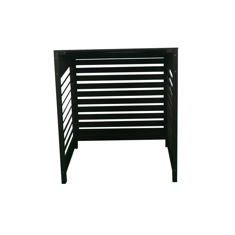 Customized Wholesale Durable China Fir Wooden Air Conditioner Cover Screen Fence