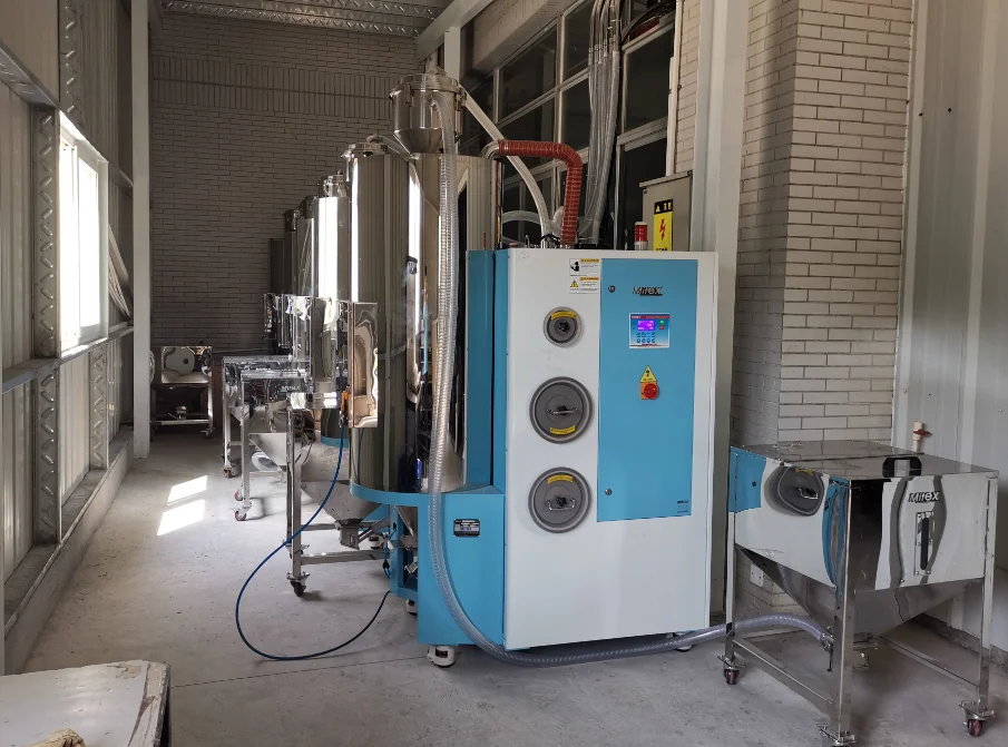 plastic industrial desiccant rotor compact 3 IN 1 dehumidifiers drying