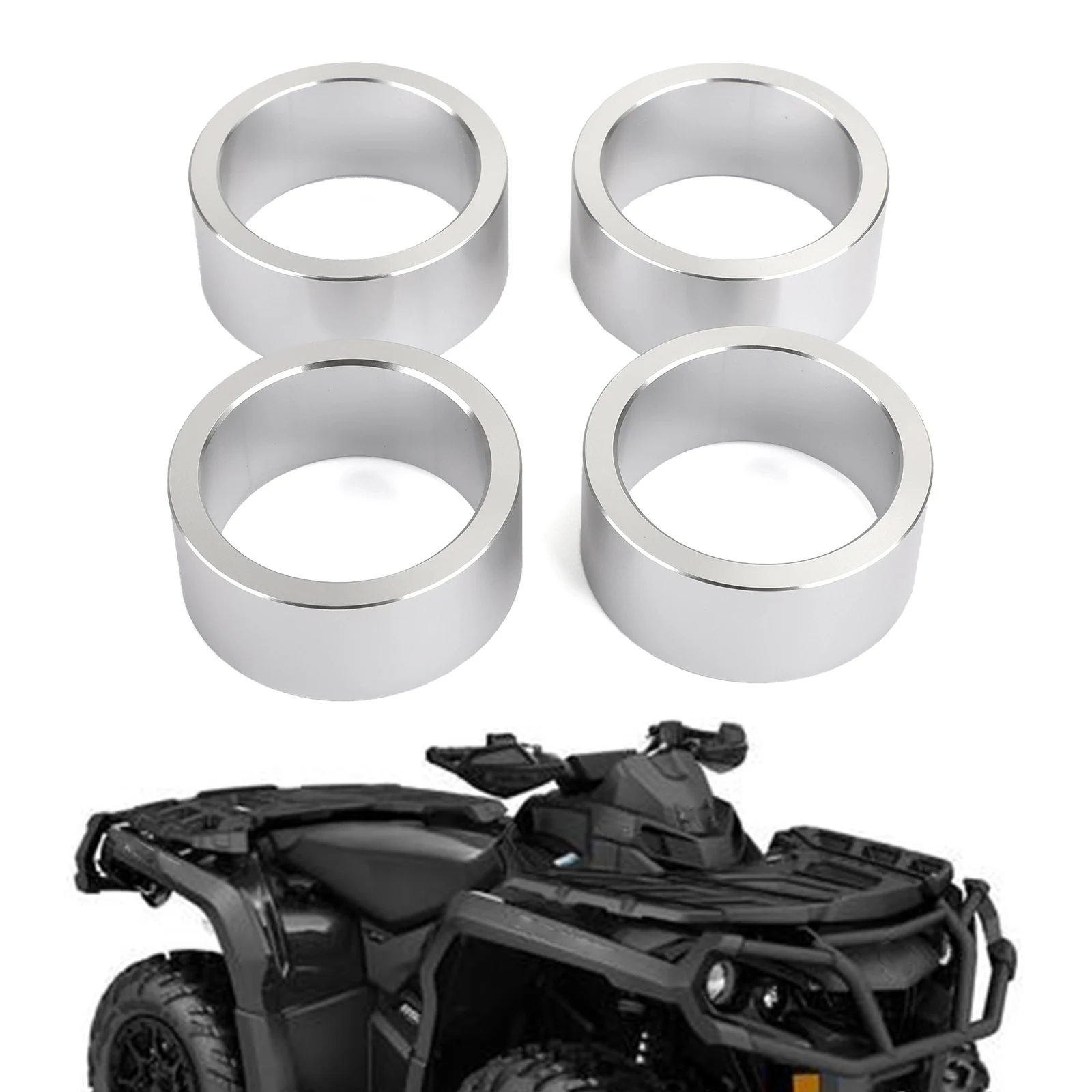  Подвеска Areyourshop Rise для CAN AM авиатора Outlander 650 800 ATV серебряный комплект распорки