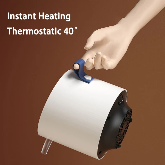 Winter Instant Electric Heaters Fan for Home Bladeless Mini Portable Desktop Heater Space Heating Equipment