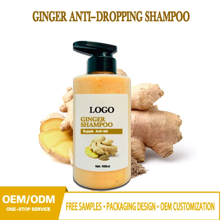 OEM Private Label Anti Itching  Anti Hair Loss  Natural Turmeric Shampoo Hair Care