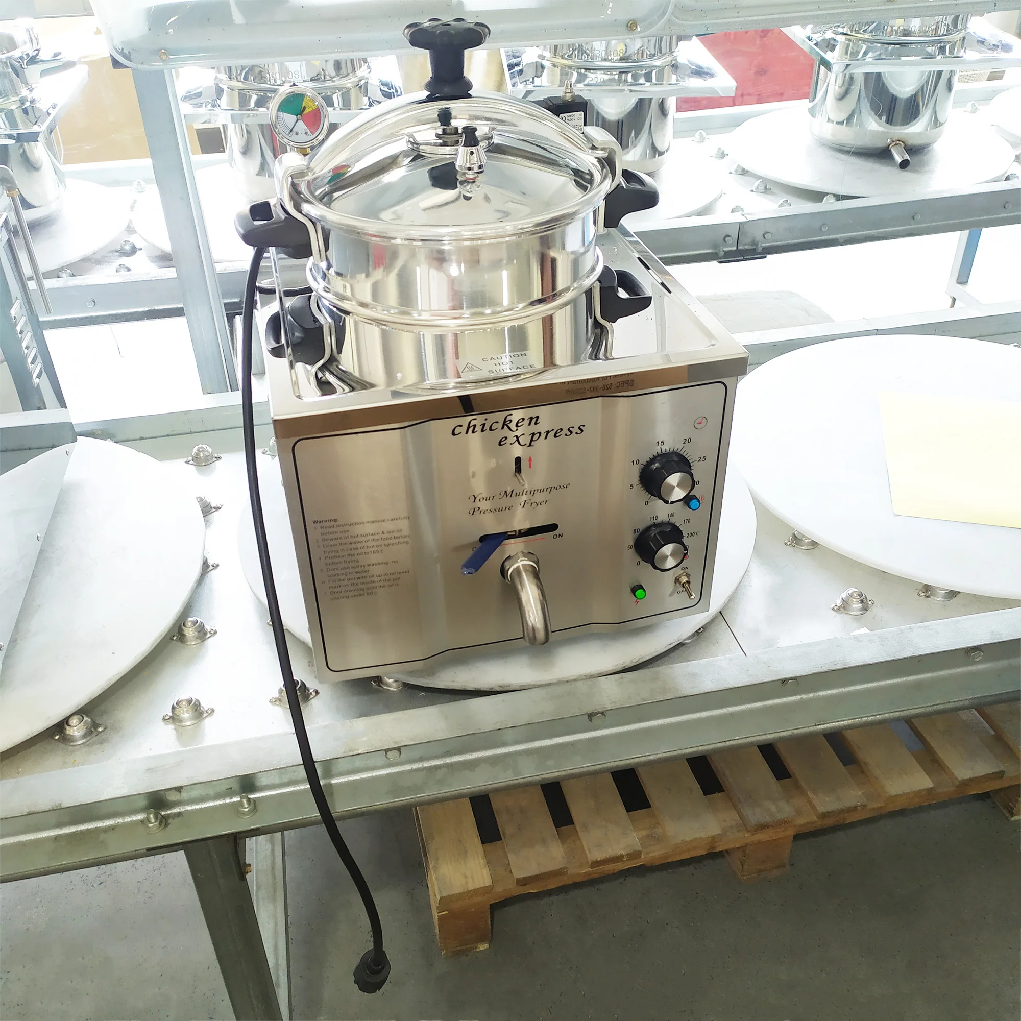 Mdxz-16 Table Top Counter Top Chicken Pressure Electric Pressure Fryer/Pressure Fryer/Gas Pressure Deep Fryer