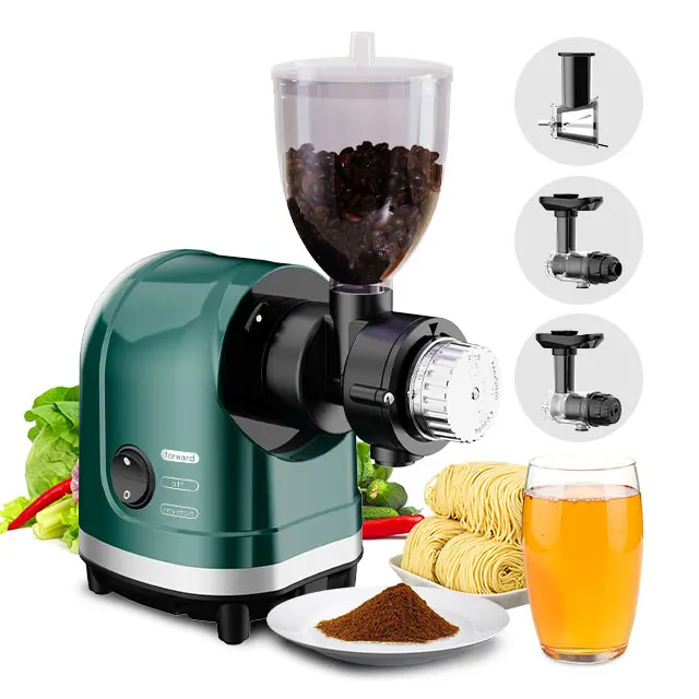 BPA-Free Press Juicer Wide Chute Press Fruit Machine Juicer Extractor Manual Slow Juicer