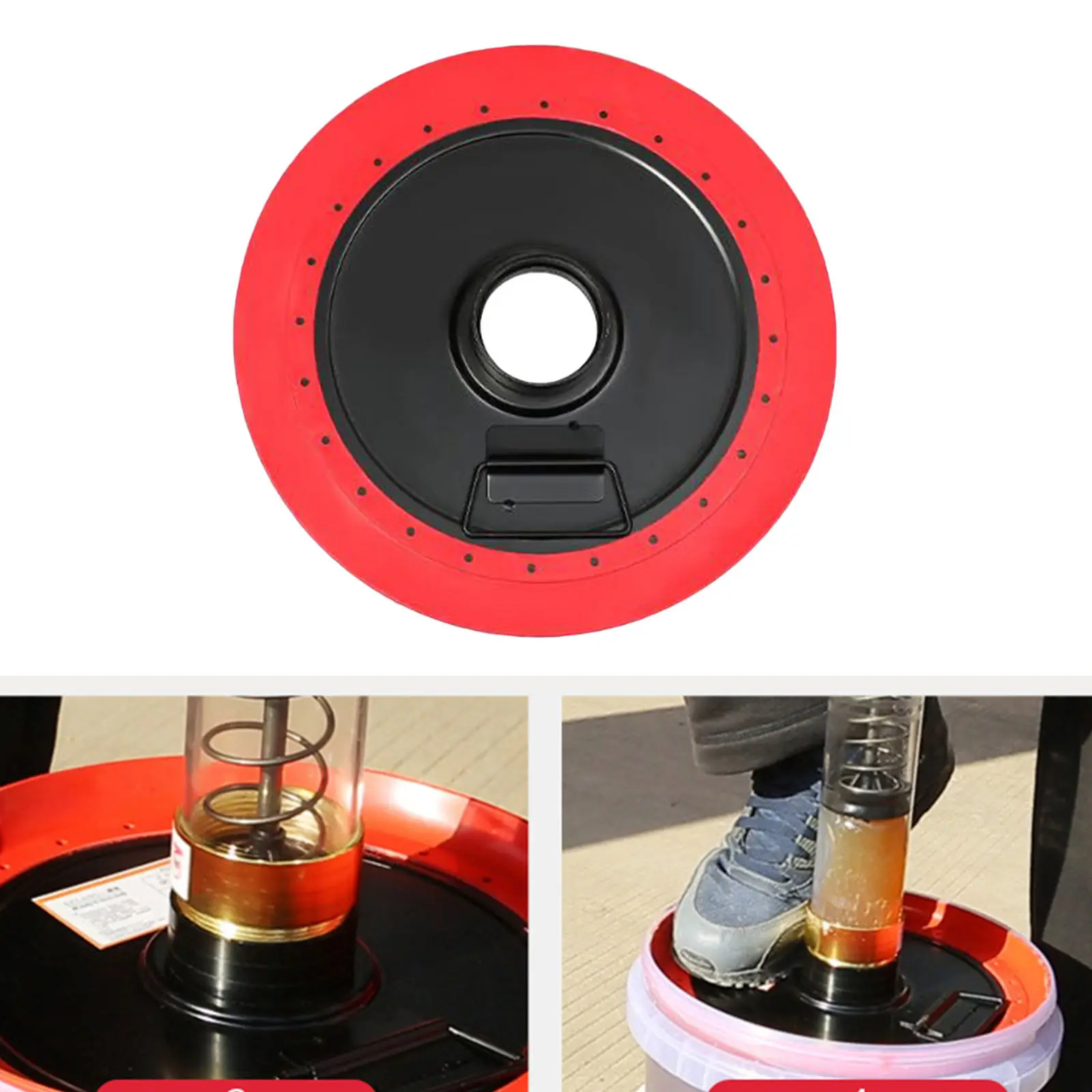 600 900ccUniversal Grease Suction Plate Oil Suction Pan Grease Butter Gun Aid Accessories Leak-proof Lubricating Oil Suction Cup